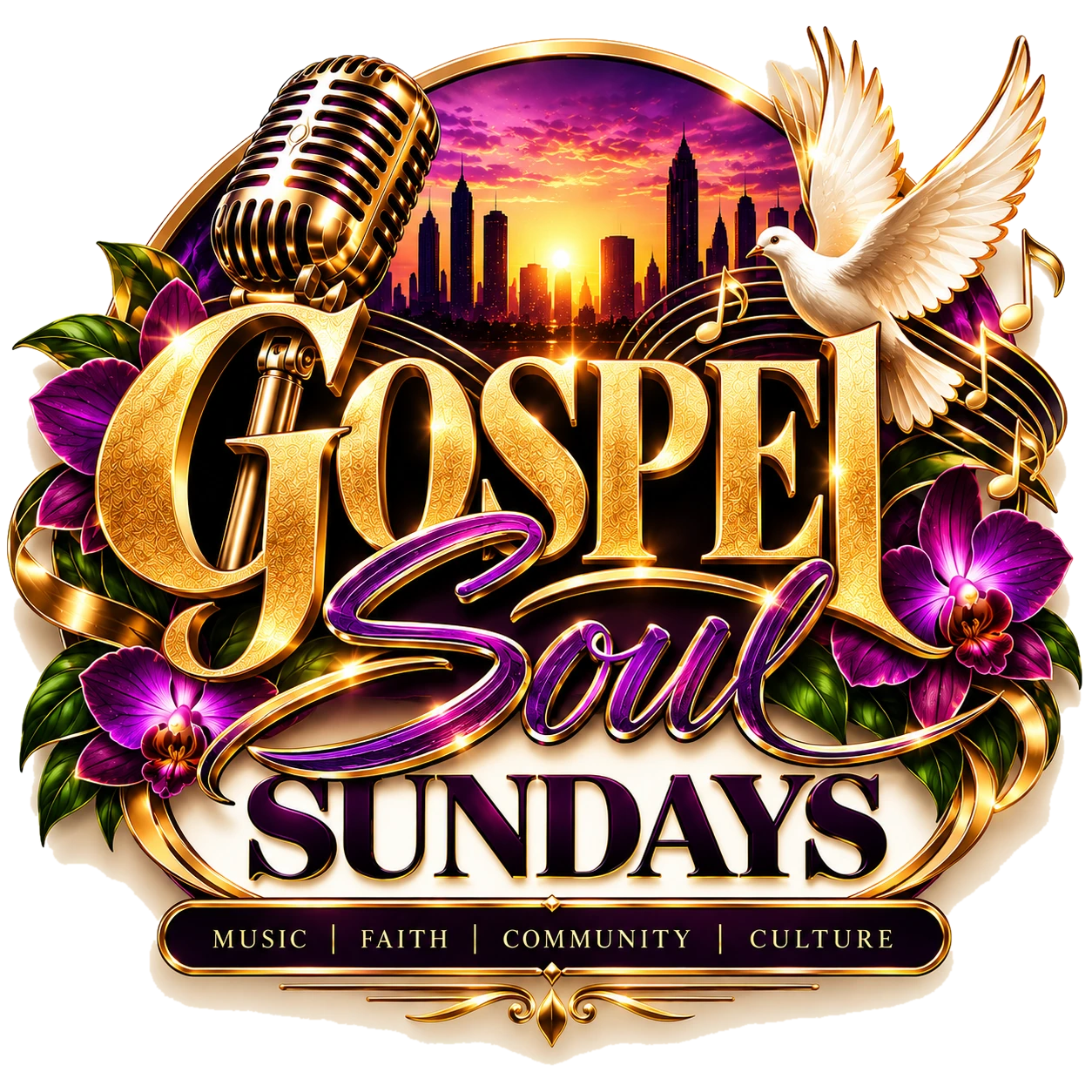 GospelSoul Sundays official crest